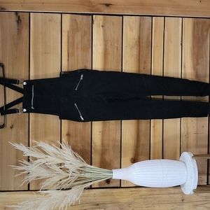 H&M divided skinny overalls